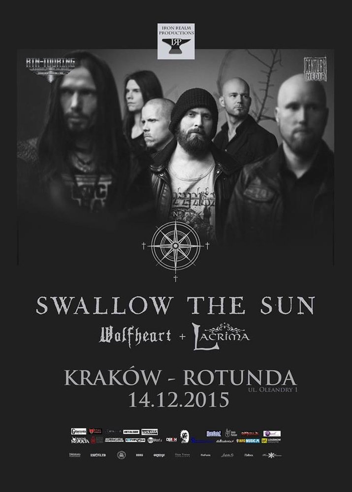 swallow the sun kraków 2015