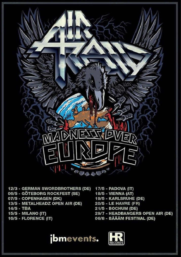 Air Raid Europe Tour