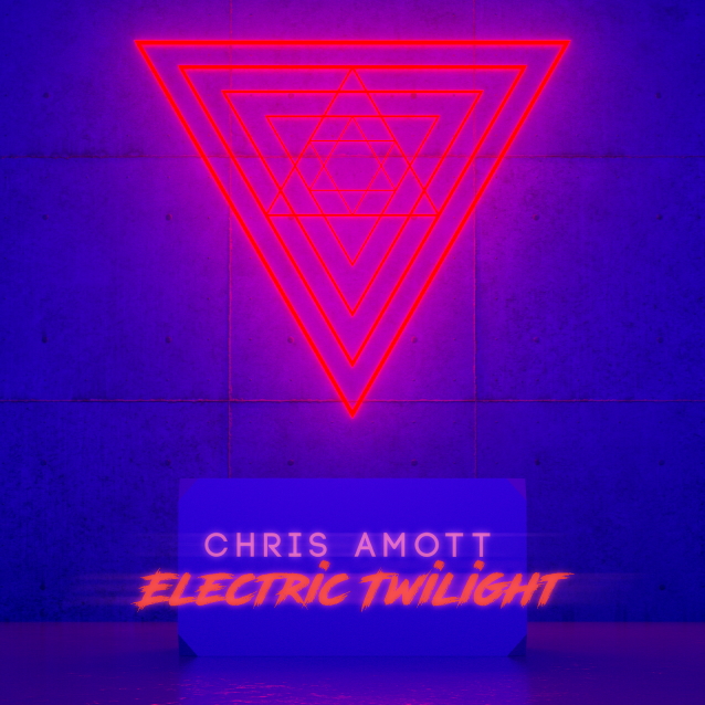 chris amott synthwave album 2020 Electric Twilight