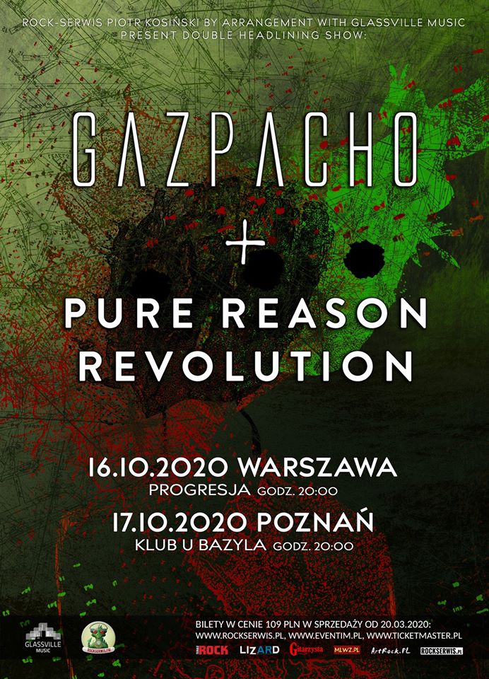 gazpacho polska 2020 koncerty plakat
