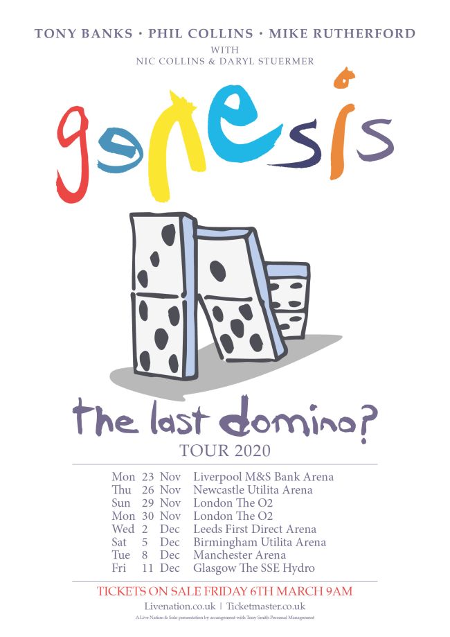 genesis reunion tour 2020 uk