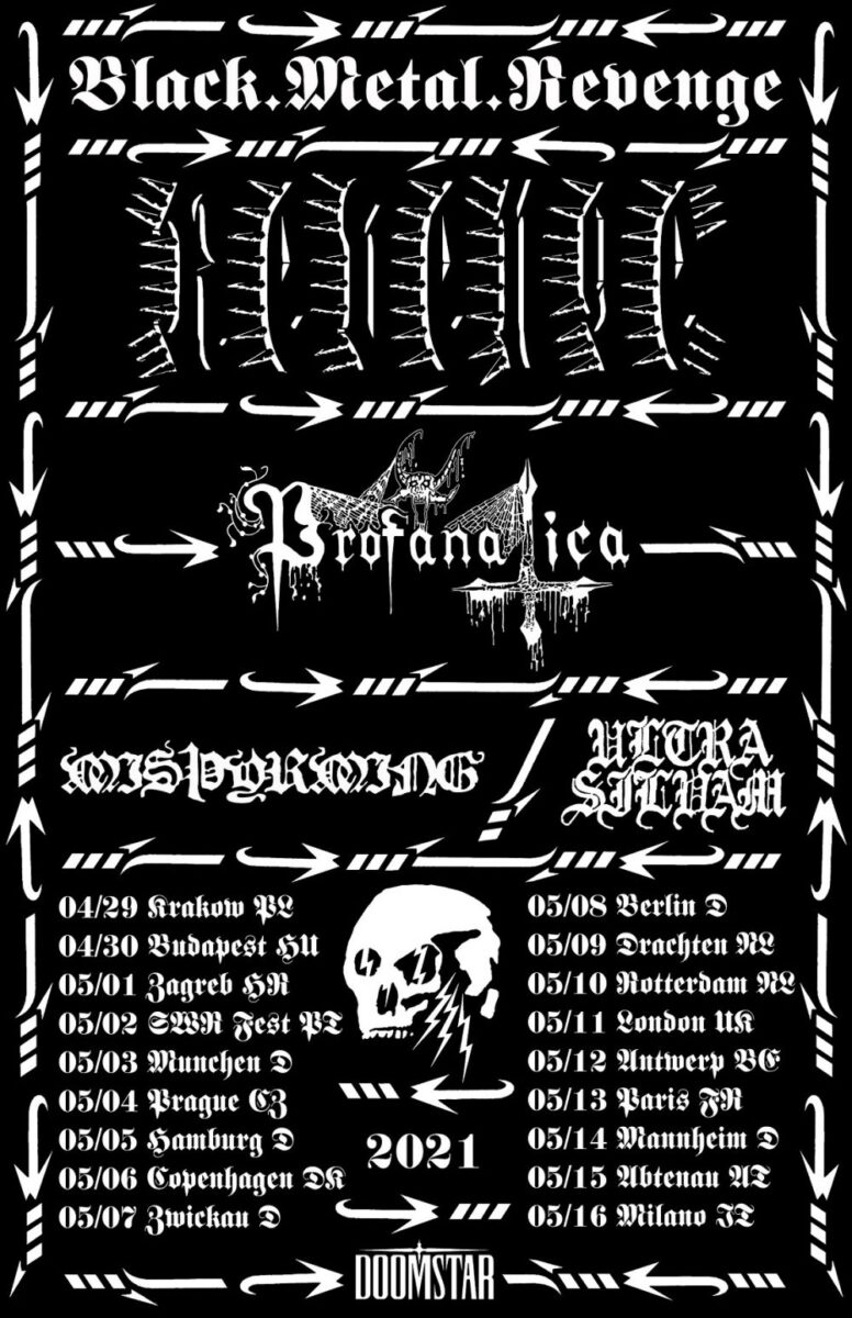 Revenge eu tour 2021