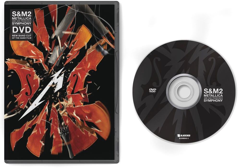metallica s&m 2 dvd