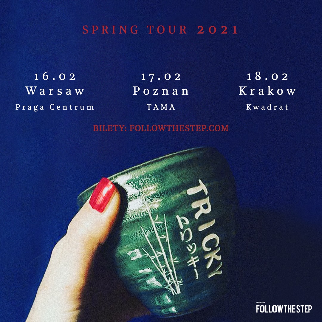 Tricky, koncerty w Polsce w 2021 roku
