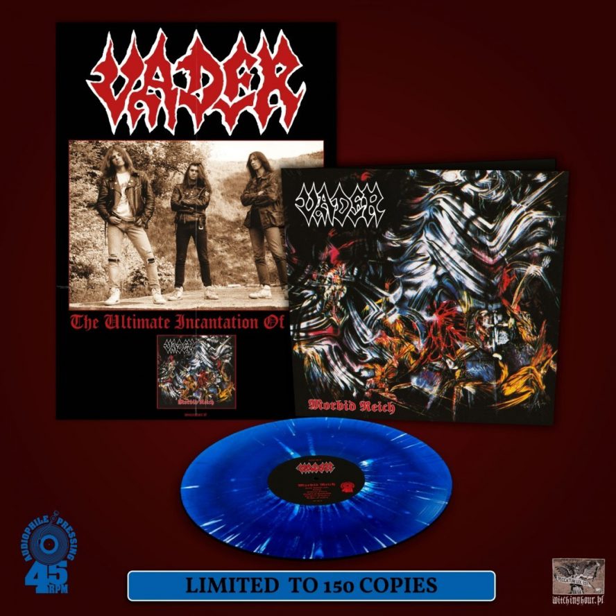 VADER -"MORBID REICH" 12" blue splatter