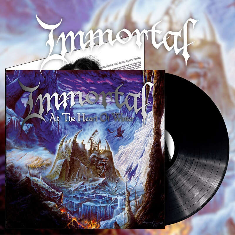 immortal At The Heart Of Winter black vinyl