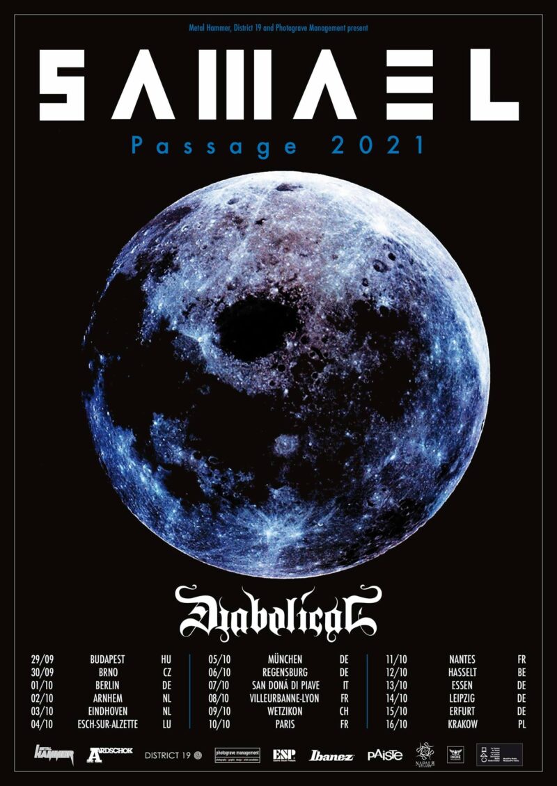 samael passage tour 2021