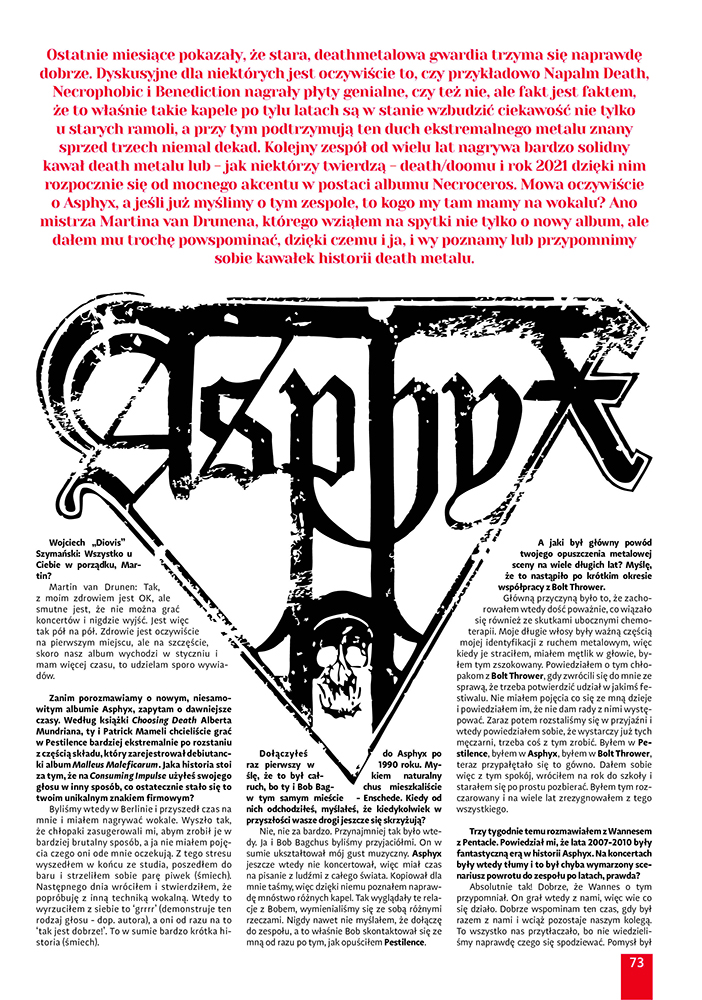 musick magazine 33 - asphyx