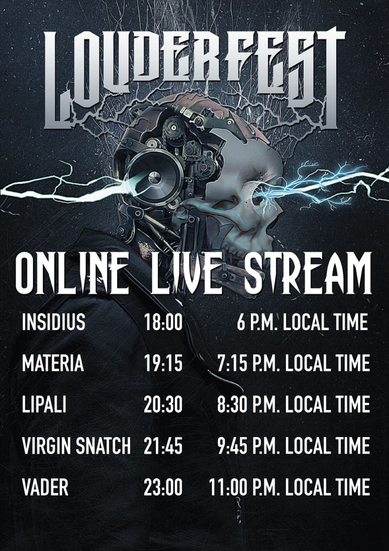 louder fest 2021 czasówka rozpiska czasowa online festival polska