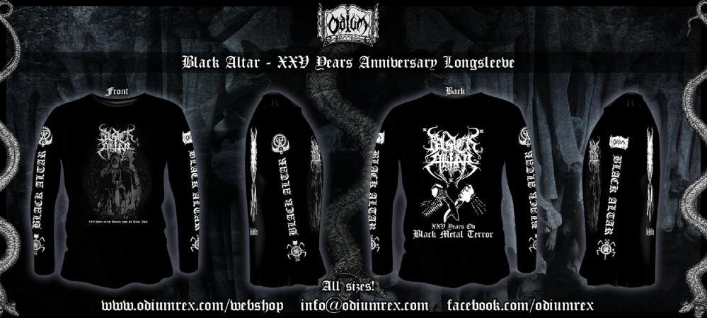 black altar xxv longsleeve