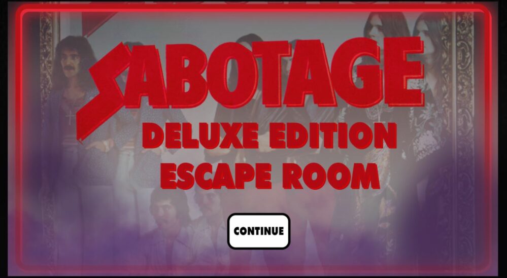 black sabbath sabotage gra online