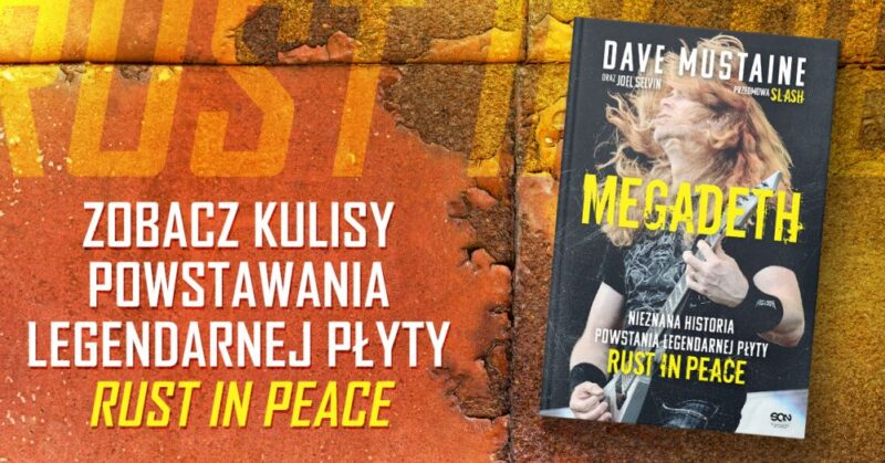 książka megadeth 2021 wyd sqn