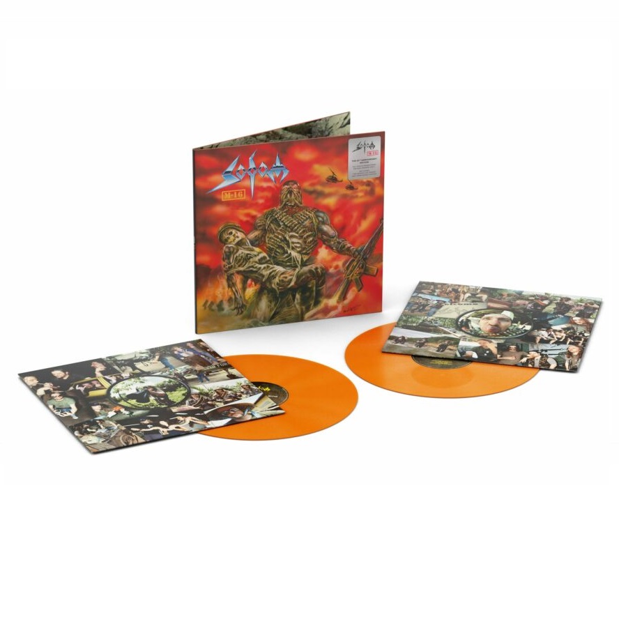 sodom m-16 2LP reissue