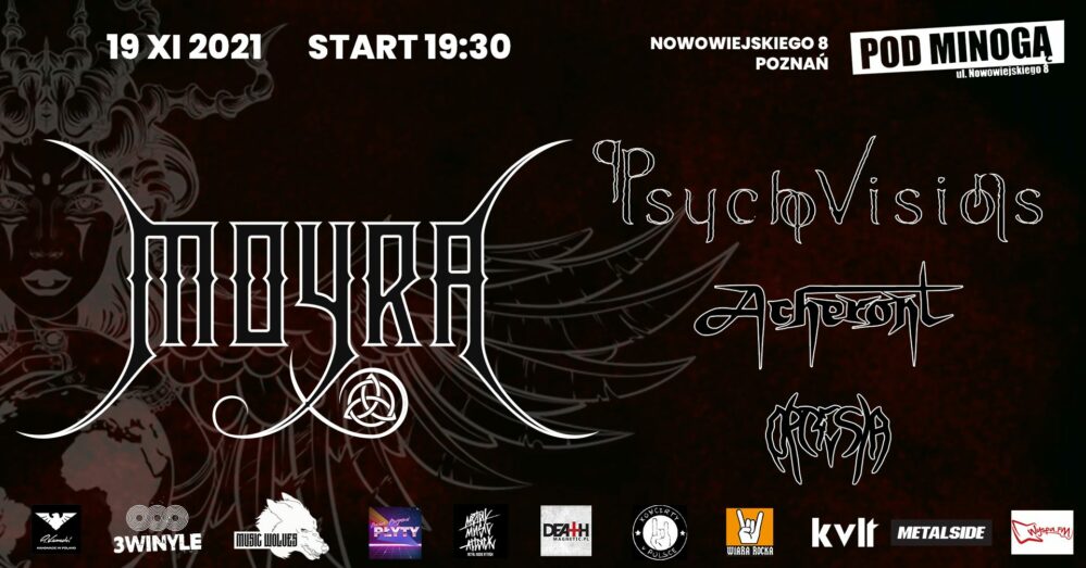 moyra listopad 2021 koncert poznań