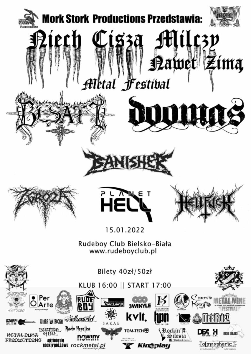 Niech Cisza Milczy Nawet Zimą 2022