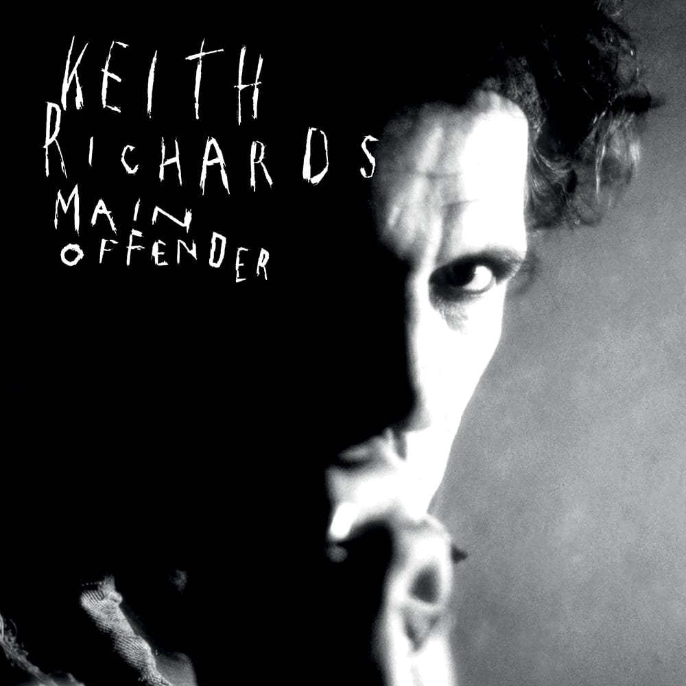KEITH RICHARDS Main Offender cover artwork 2022 reissue