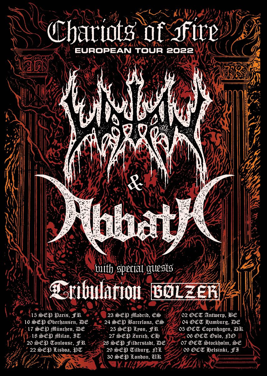 watain abbath european tour 2022