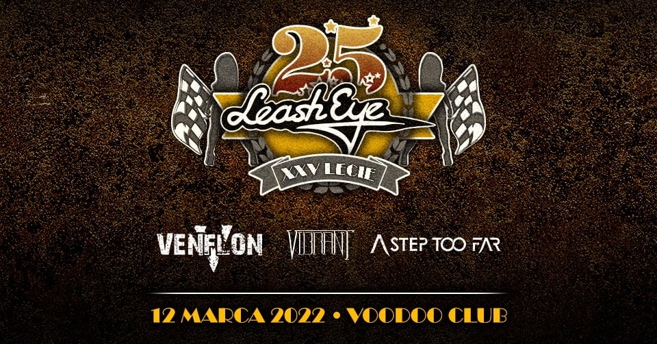 leash eye 12 marzec 2022 warszawa koncert 25-lecie zespołu