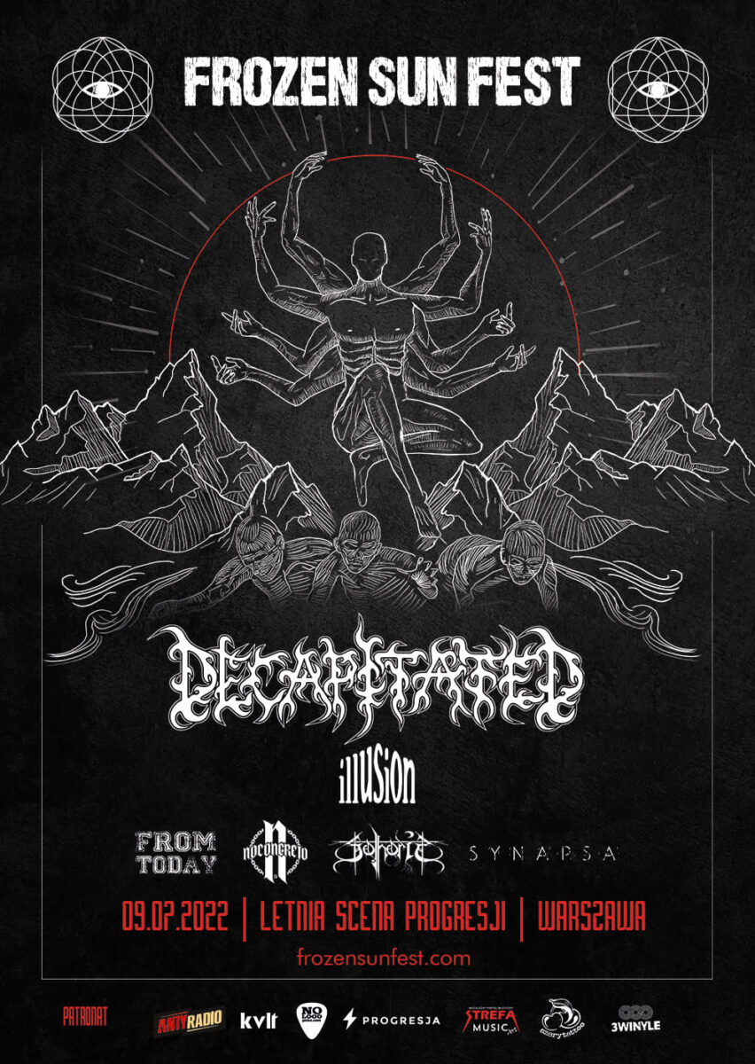 frozen sun fest 2022 poster plakat 3 marca