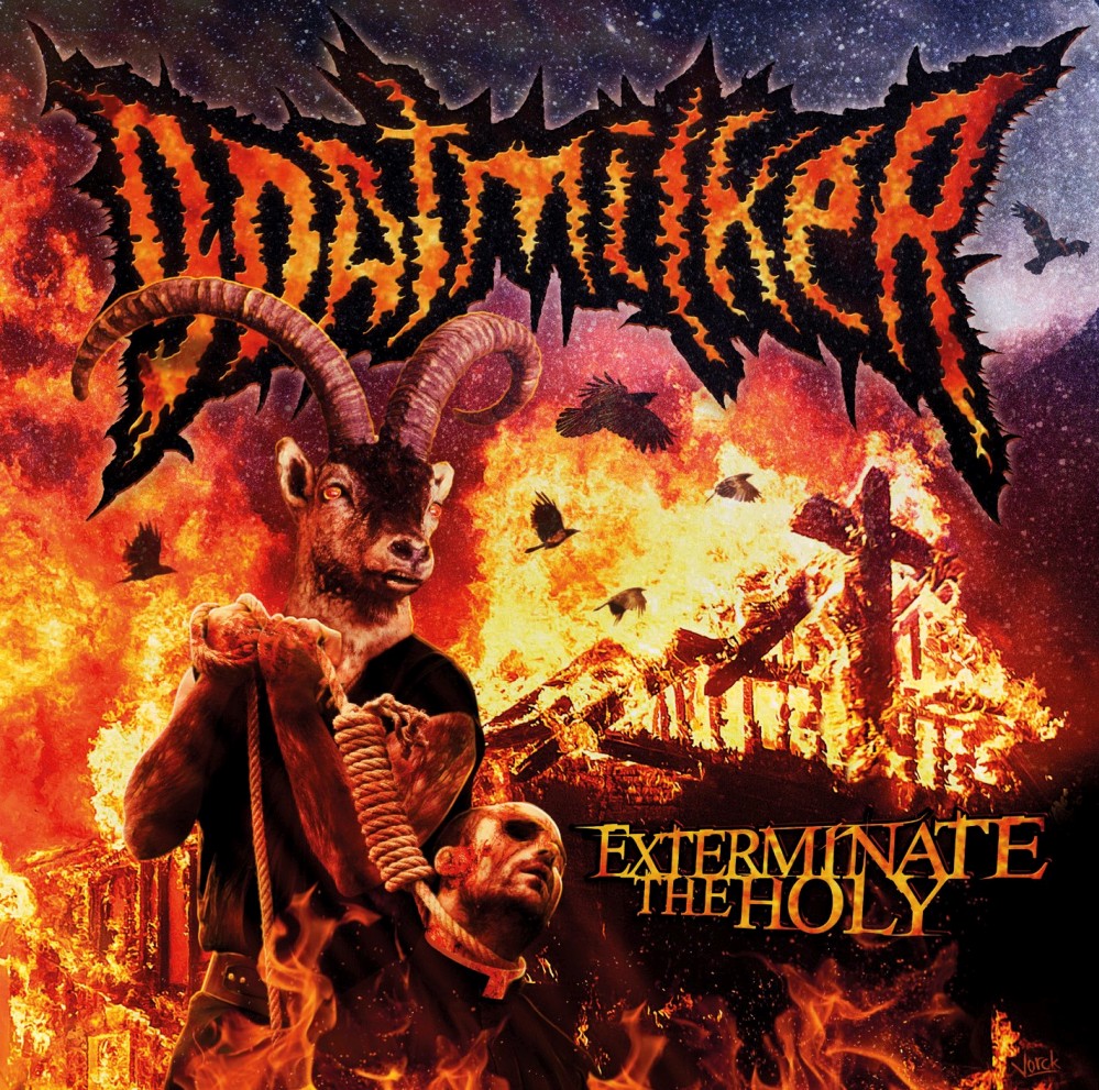 Goatmilker Exterminate the Holy 2022 album cover artwork