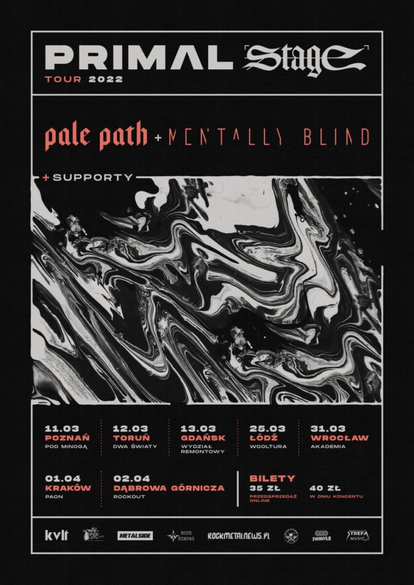 pale path trasa koncertowa plakat poster