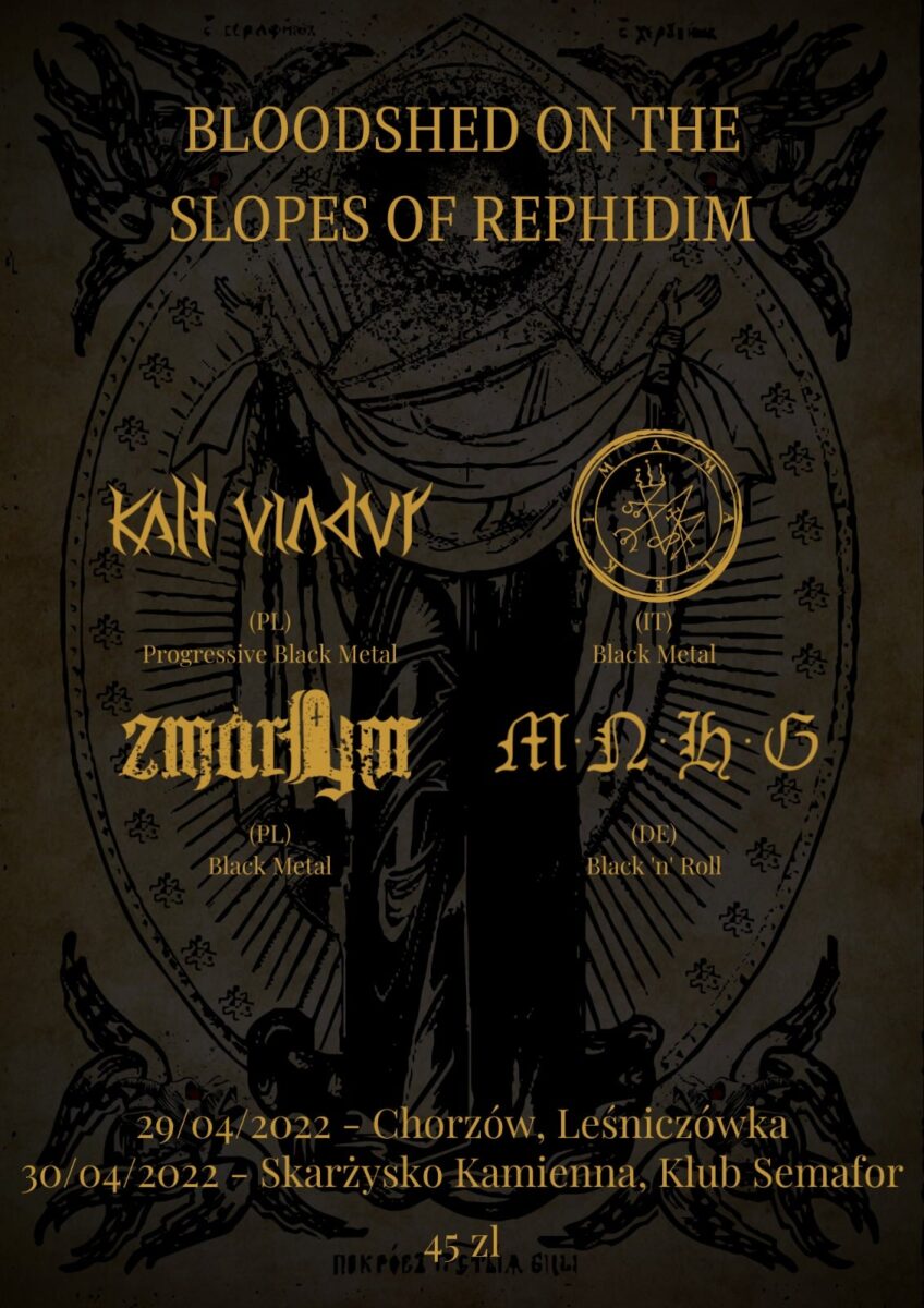 kalt vindur zmarłym koncert plakat poster