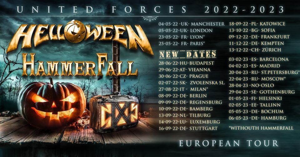 Helloween, HammerFall