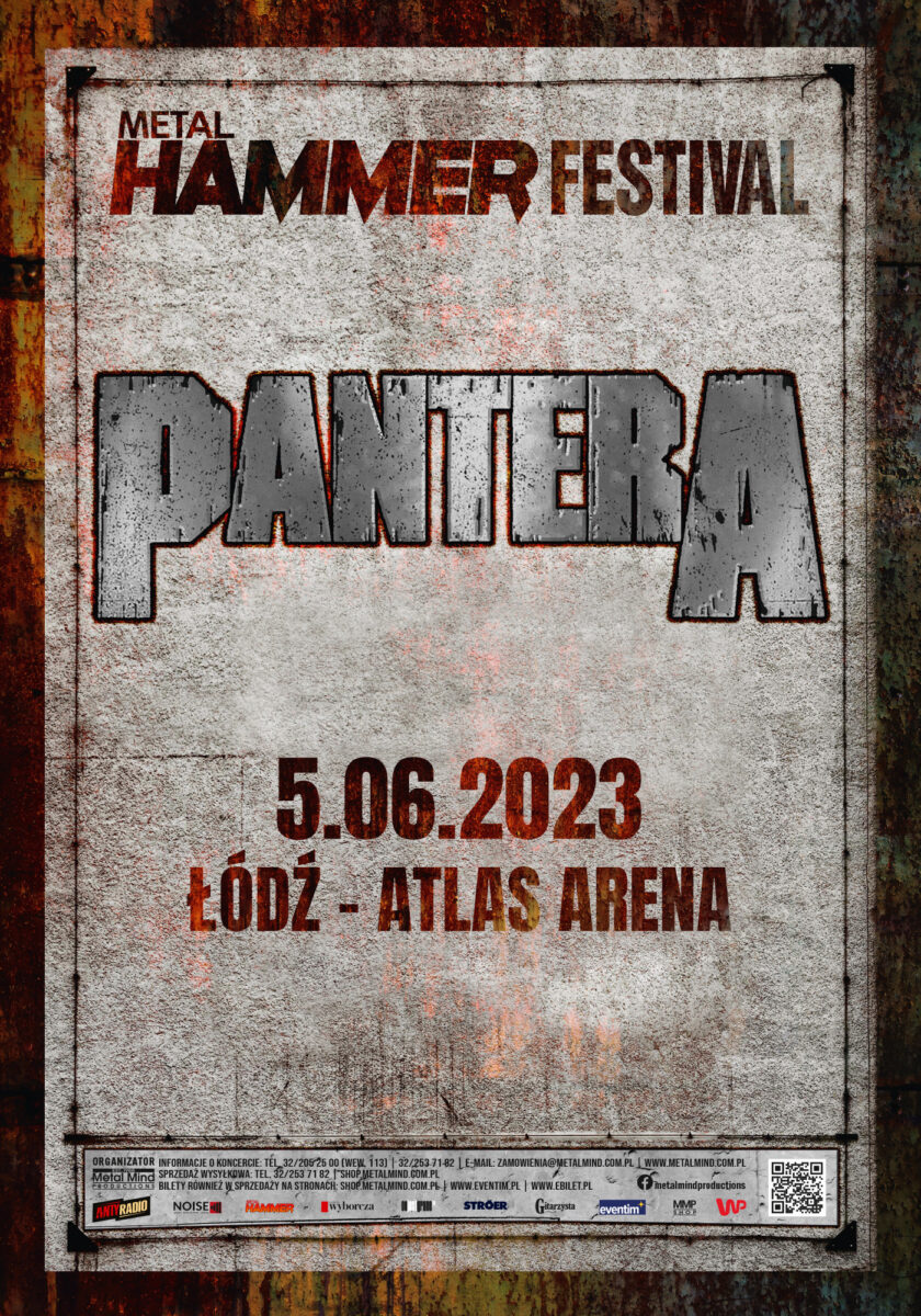 Metal Hammer Festival 2023 poster plakat PANTERA