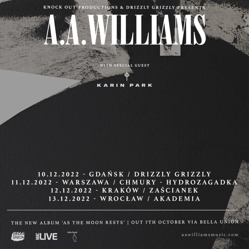 A.A. WILLIAMS KONCERT polska plakat poster
