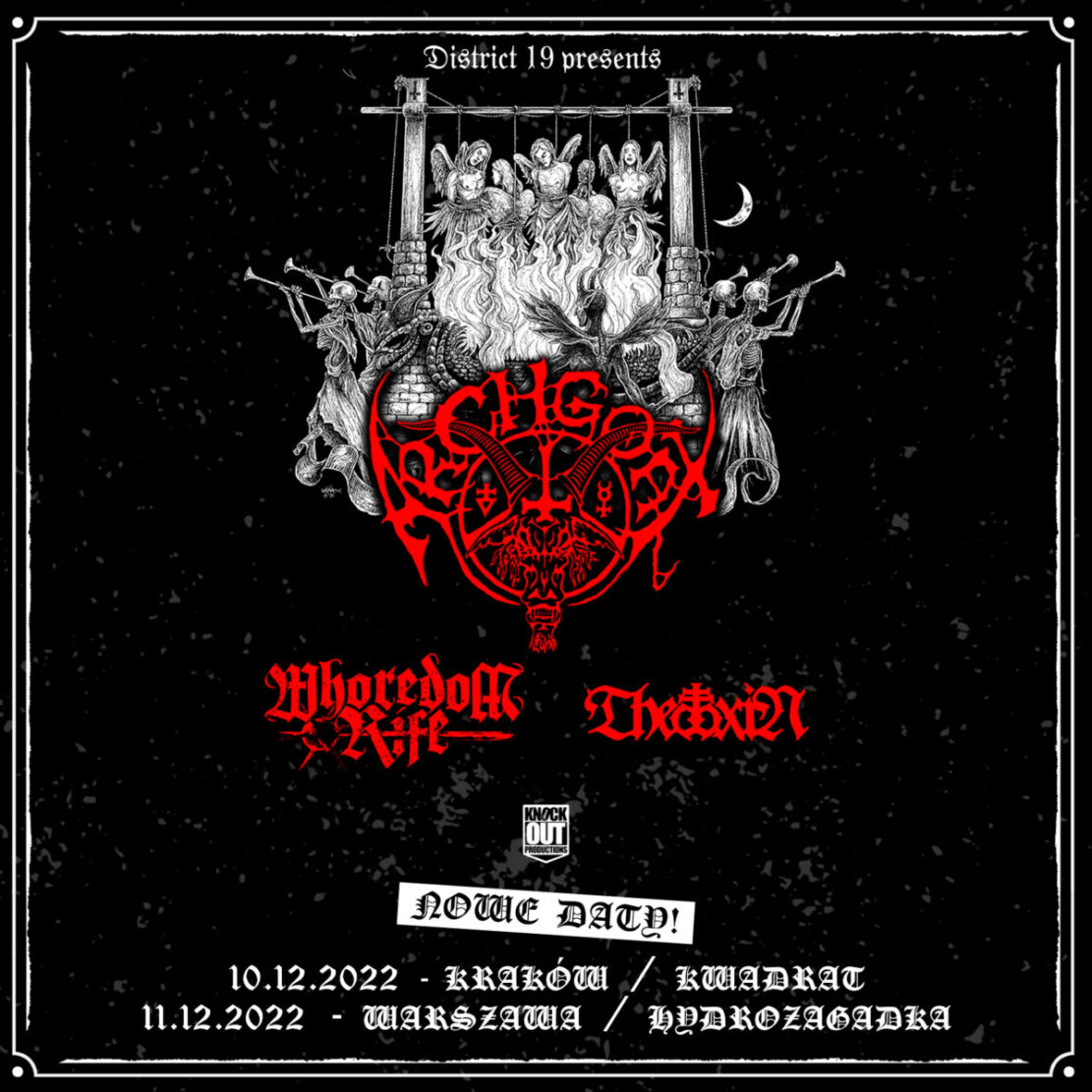 archgoat koncert polska 2022 plakat poster