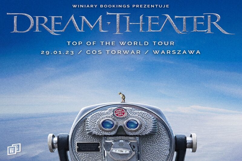 dream theater warszawa 2023 plakat poster