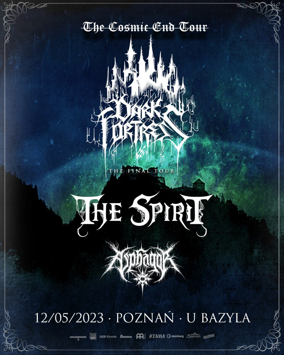 Dark Fortress Poznań Polska koncert 2023 plakat poster
