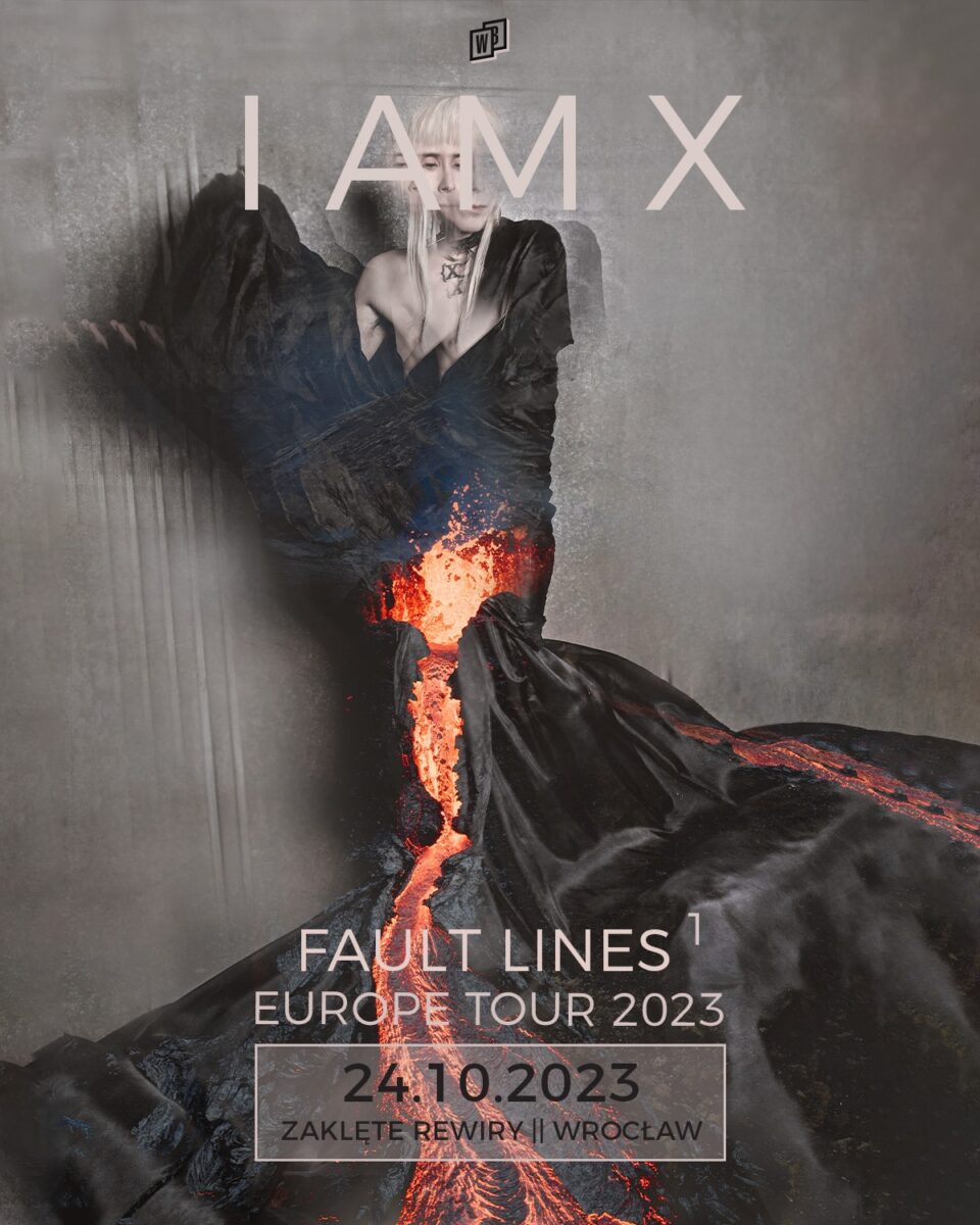 iamx wrocław koncert 2023 plakat poster