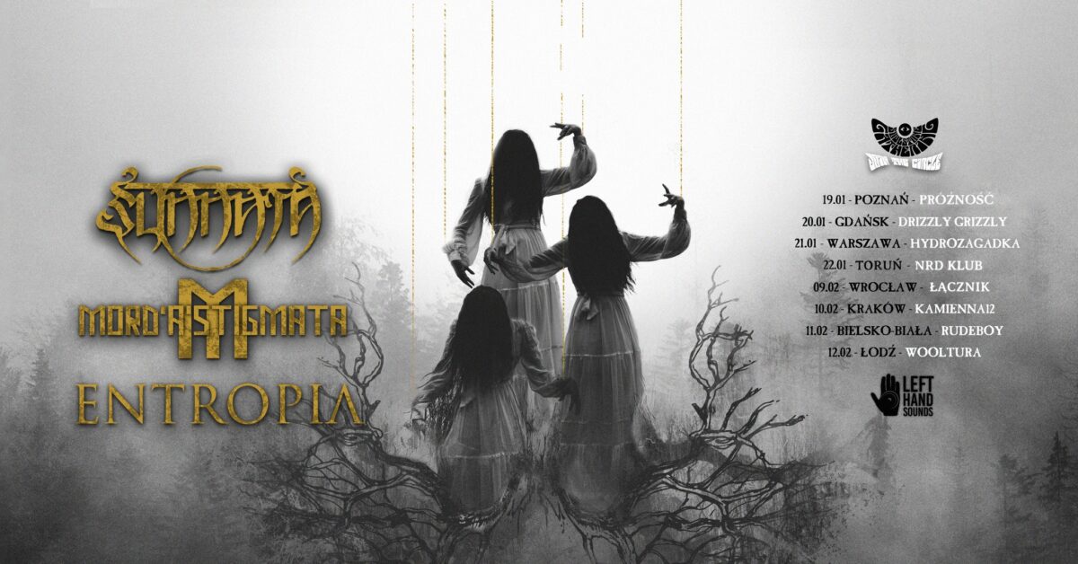 sunnata entropia trasa koncertowa 2023 plakat poster
