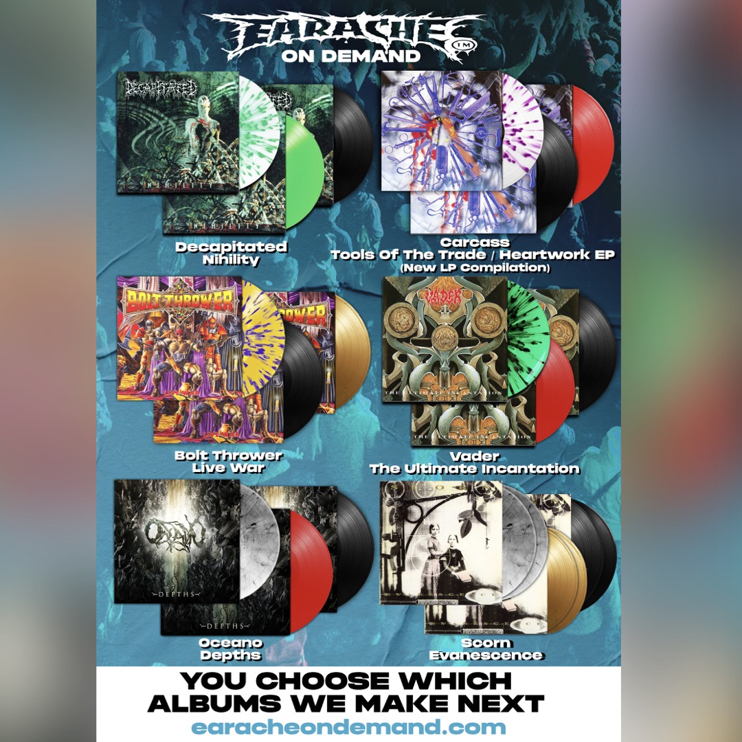 earache records on demand february 2023