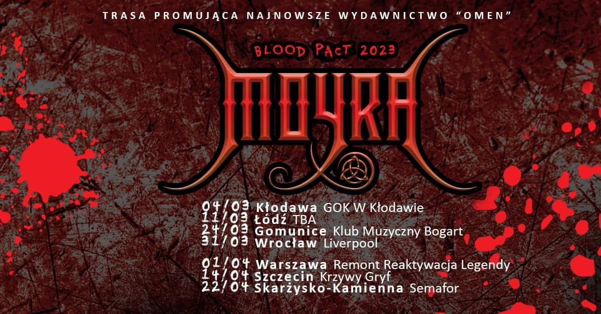 moyra blood pact 2023 tour