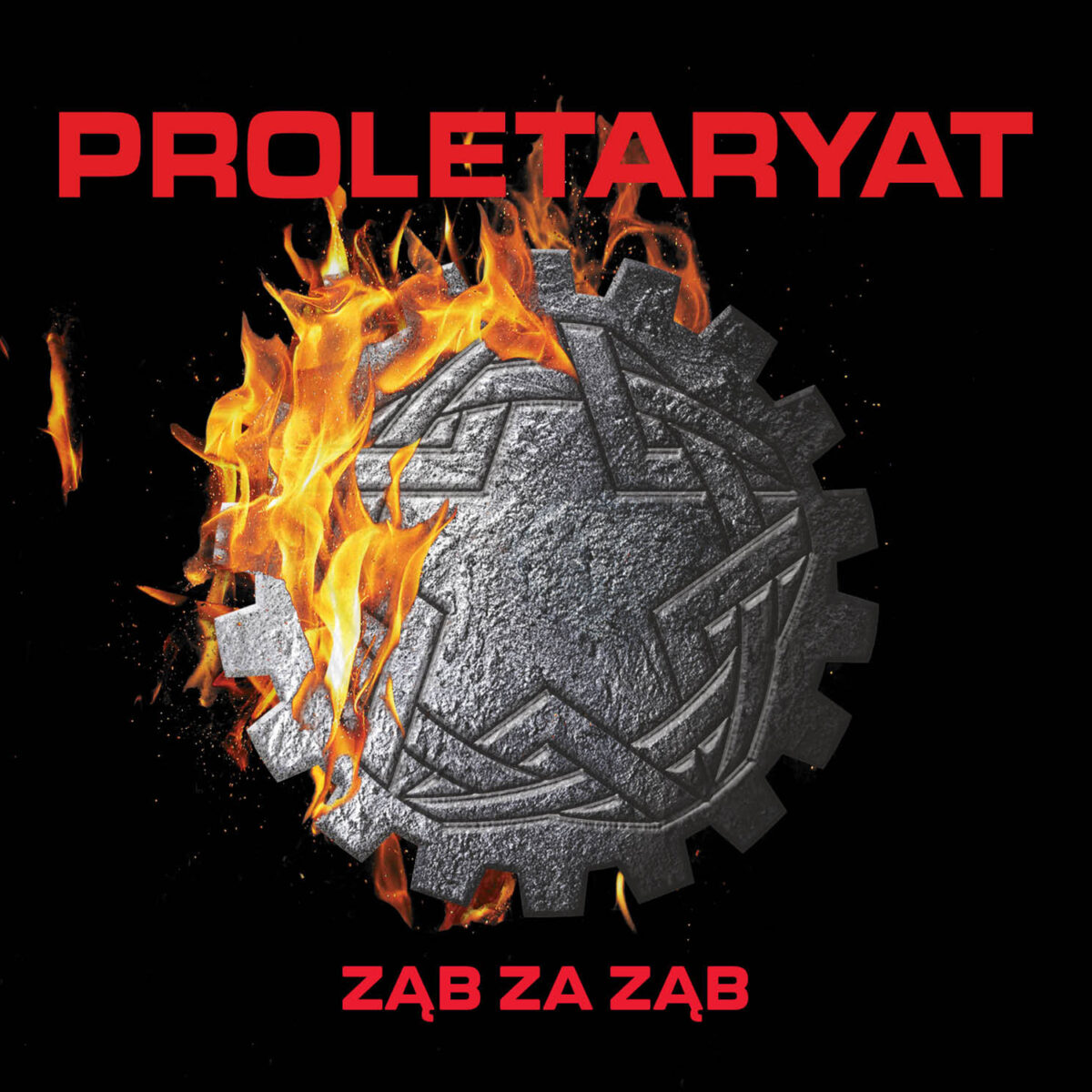 proletaryat Ząb za ząb CD cover artwork