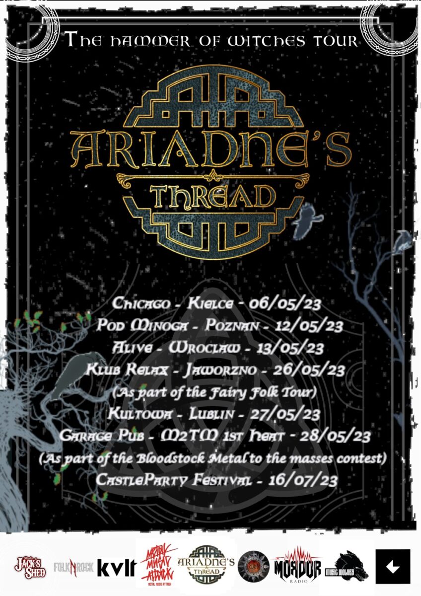 ariadne's thread koncerty plakat poster