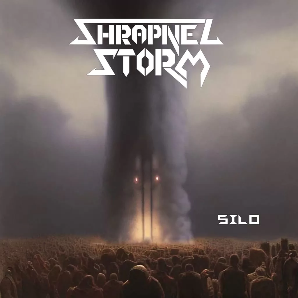 SHRAPNEL STORM silo 2023 album cover artwork