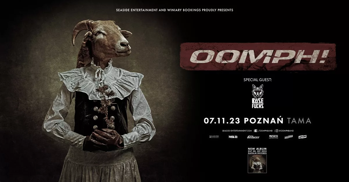 oomph poznań koncert plakat poster 2023
