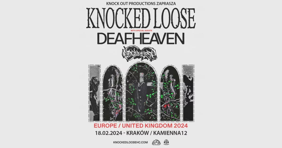 KNOCKED LOOSE plakat poster koncert polska 2024