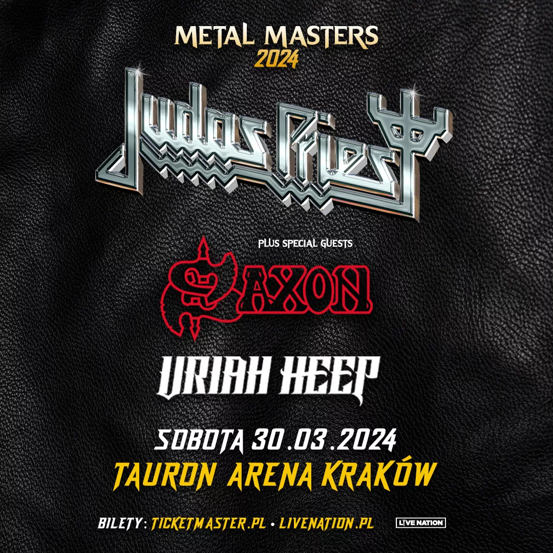 judas priest kraków polska 2024 koncert plakat poster