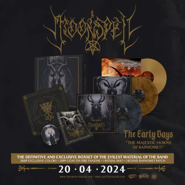 moonspell "Under The Moonspell“ The Early Years Collection