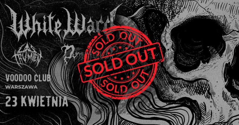 white ward warszawa koncert plakat poster warszawa