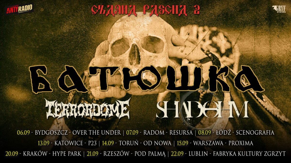 batushka czarna pascha II 2024 poster plakat