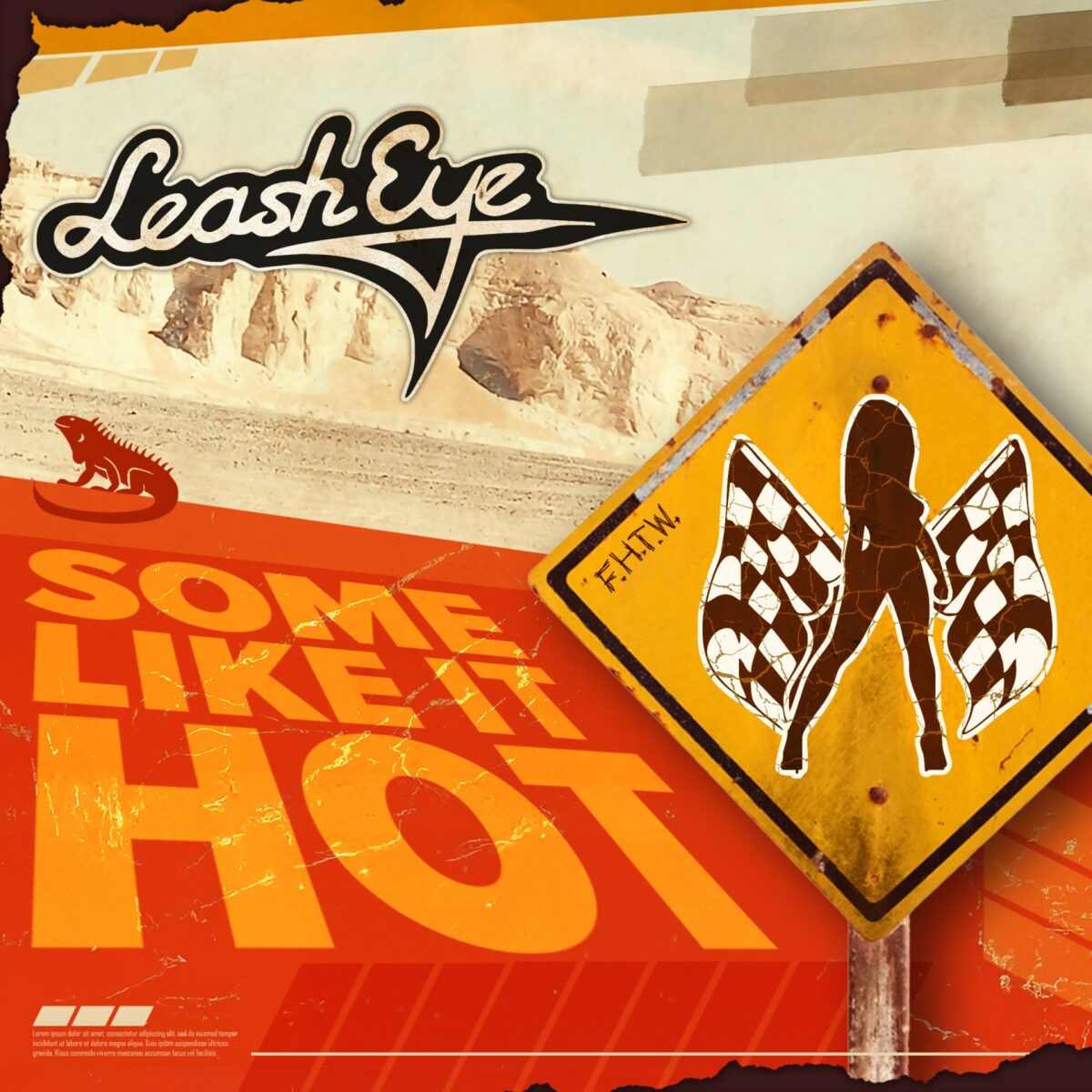 LEASH EYE - Some Like It hot - SP cover art