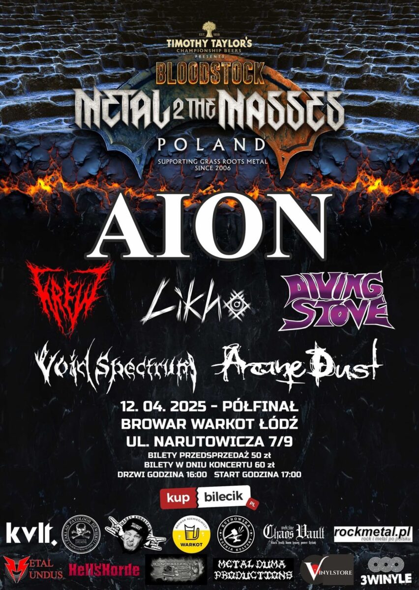 Bloodstock Metal 2 The Masses Poland ŁÓDŹ