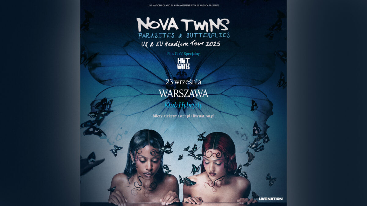 Nova Twins koncert polska 2025 plakat poster