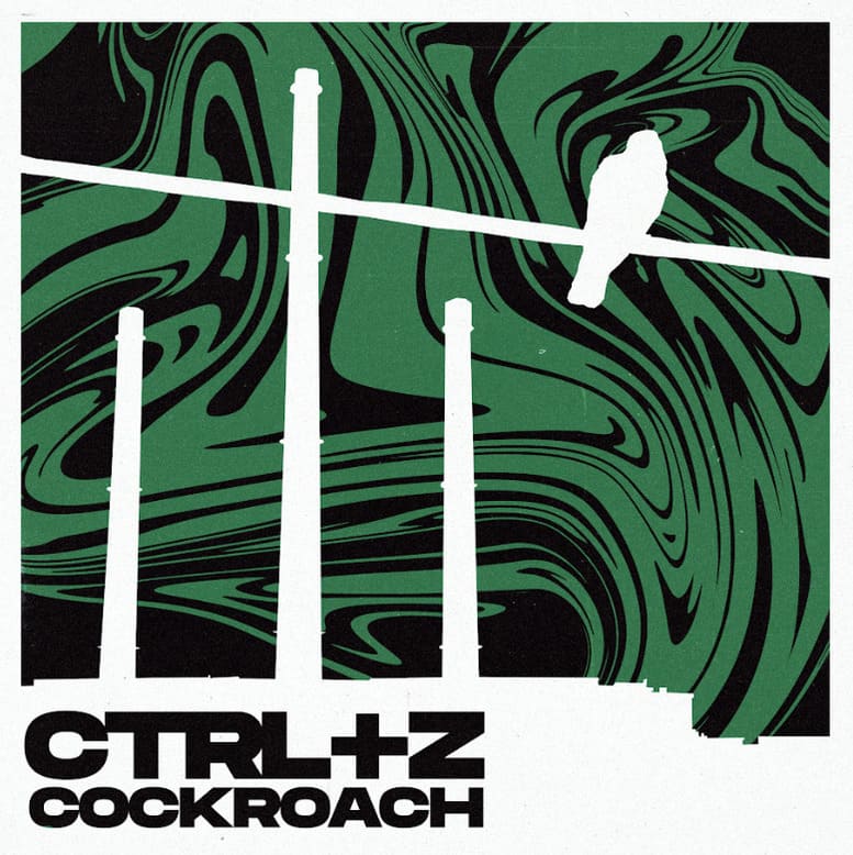 CTRL+Z Cockroach COVER - Martyn Gill