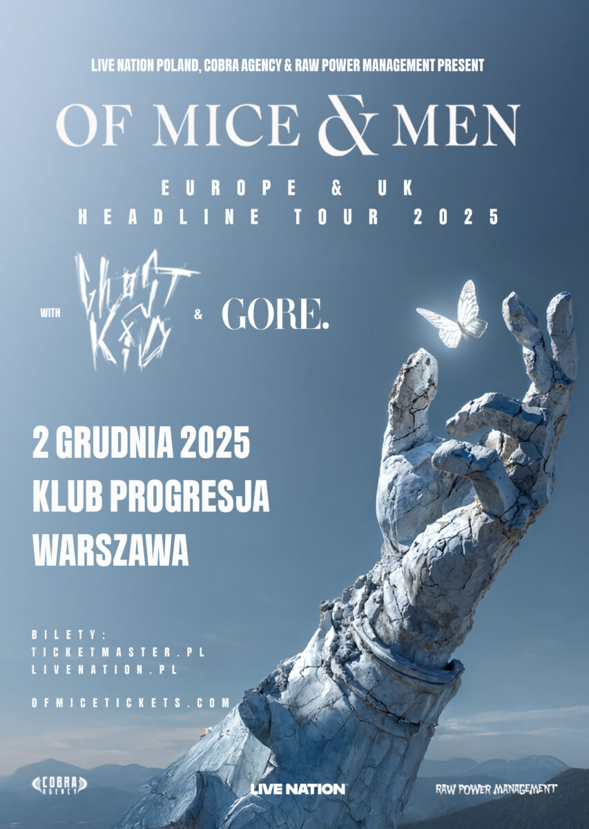 Of Mice & Men + GHØSTKID, Gore. - Official Event, 02.12.2025, Klub Progresja, Warszawa